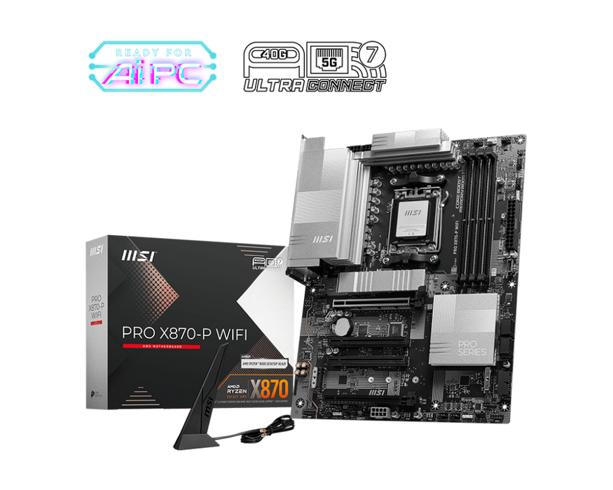 【新品上市】PRO X870-P WIFI 微星主機板 (ATX / DDR5)