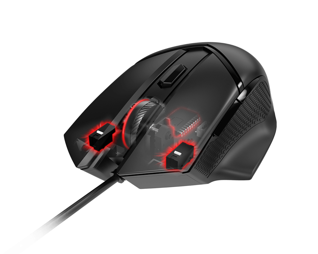 MSI CLUTCH GM20 ELITE 微星砝碼配重RGB電競滑鼠