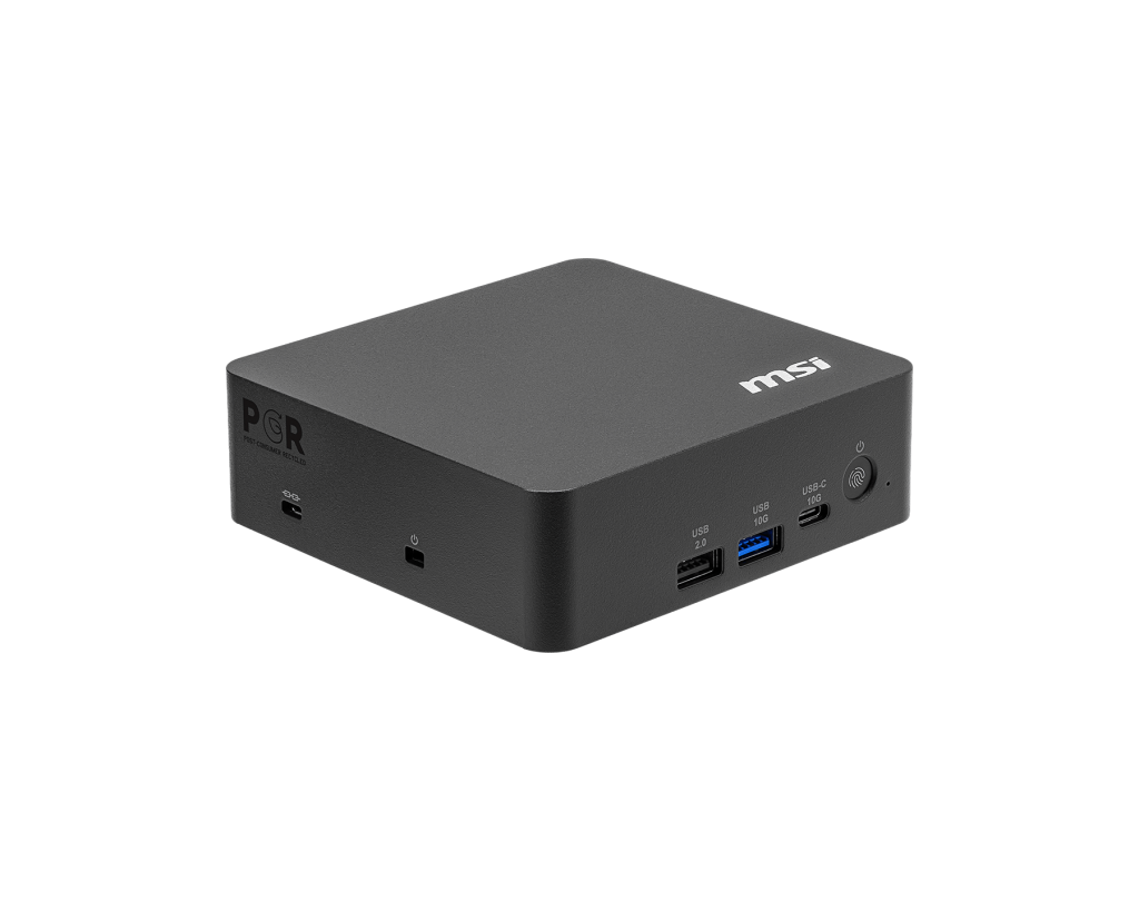 【會員限定優惠】MSI Cubi NUC AI+ 3MG-010TW 微星迷你電腦 (黑)