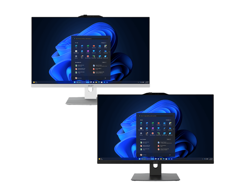【會員點數回饋】MSI Modern AM272P 1M-860TW 微星一體成型電腦 ( 簡約白 / 可升降 )
