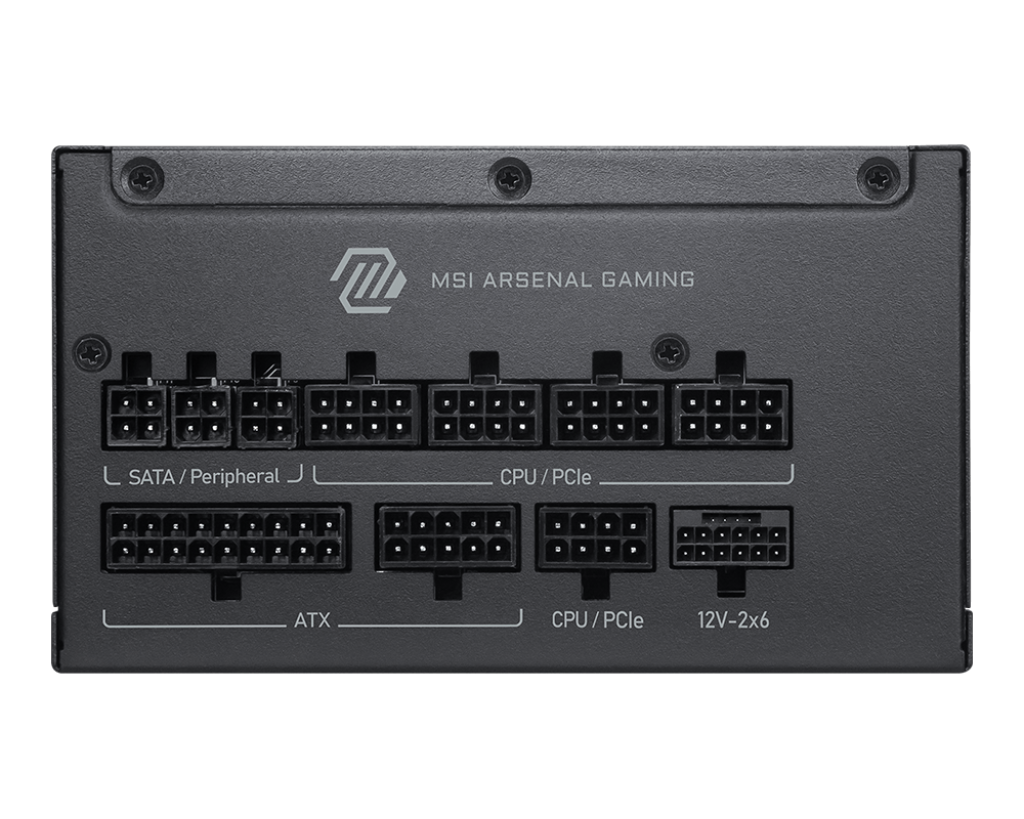 【新品】MSI MAG A1200PLS PCIE5 微星1200瓦電源供應器 (80 Plus 白金認證 / 先進顯卡保護技術)