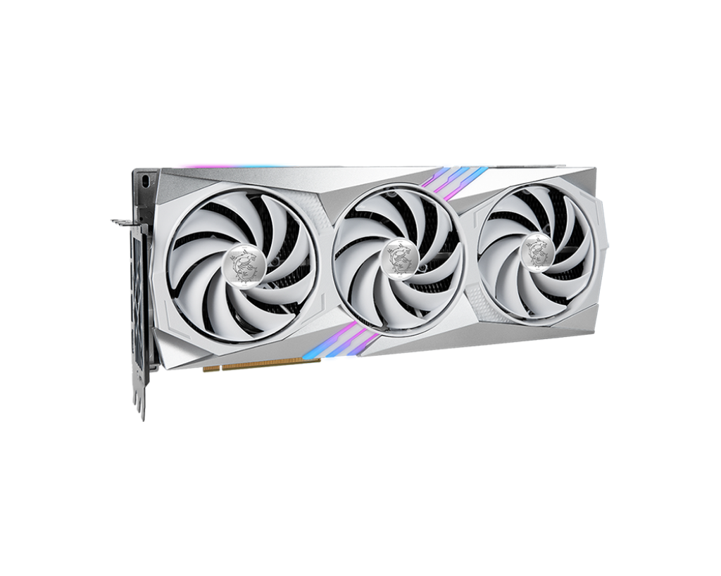 【限時優惠】GeForce RTX 4070 Ti GAMING X TRIO WHITE 12G 微星顯卡 (白色)