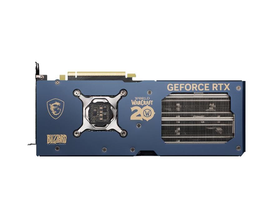 【活動限定】GeForce RTX 4070 SUPER 12G GAMING SLIM World of Warcraft EDITION 微星顯卡 (魔獸世界聯名款)