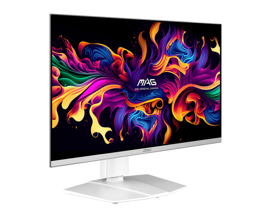 【2025熱銷推薦】MAG 272QPW QD-OLED X28 電競顯示器 (26.5吋OLED/ 量子點/ 280Hz/ 0.03ms/ PS5, XBOX無縫相容/ 白)