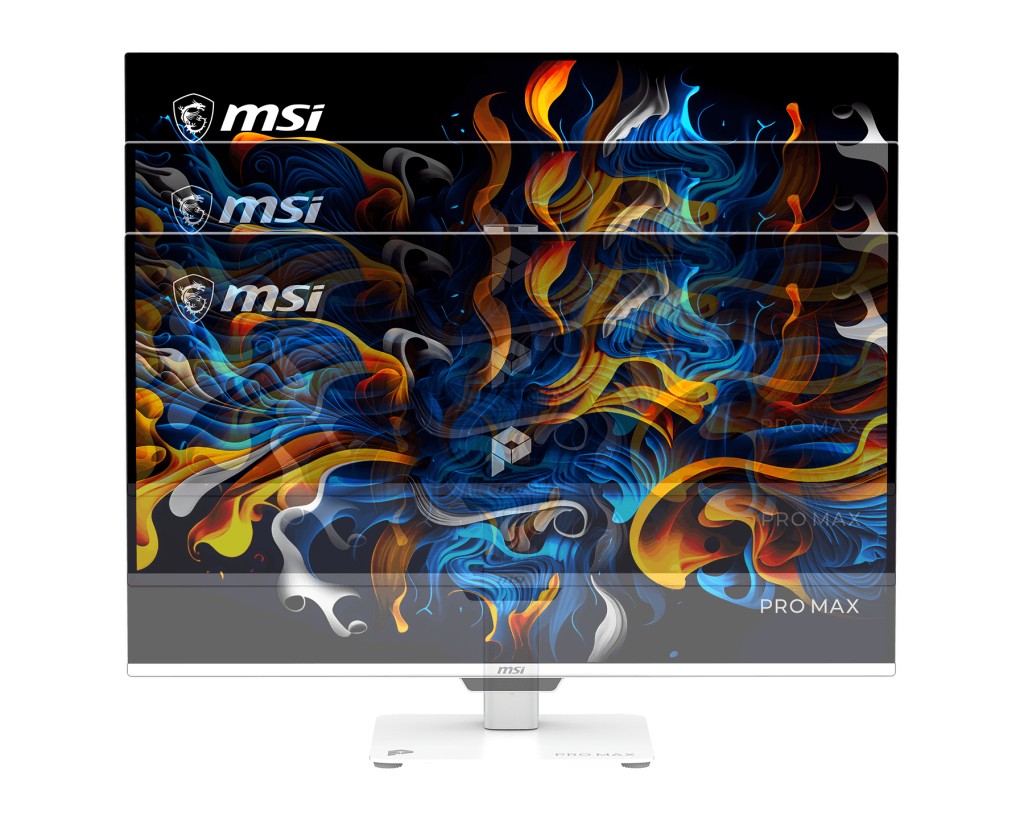 【新品】MSI PRO MAX 271UPXW12G 微星頂級4K旋轉美型顯示器 ( IPS / HDR TB400 / M-Mate App / 白 )