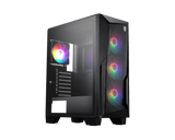 【福利品】MSI MAG FORGE 130A AIRFLOW 微星電腦機殼 (鋼化玻璃/ 3+1 Aoto RGB 風扇可關)