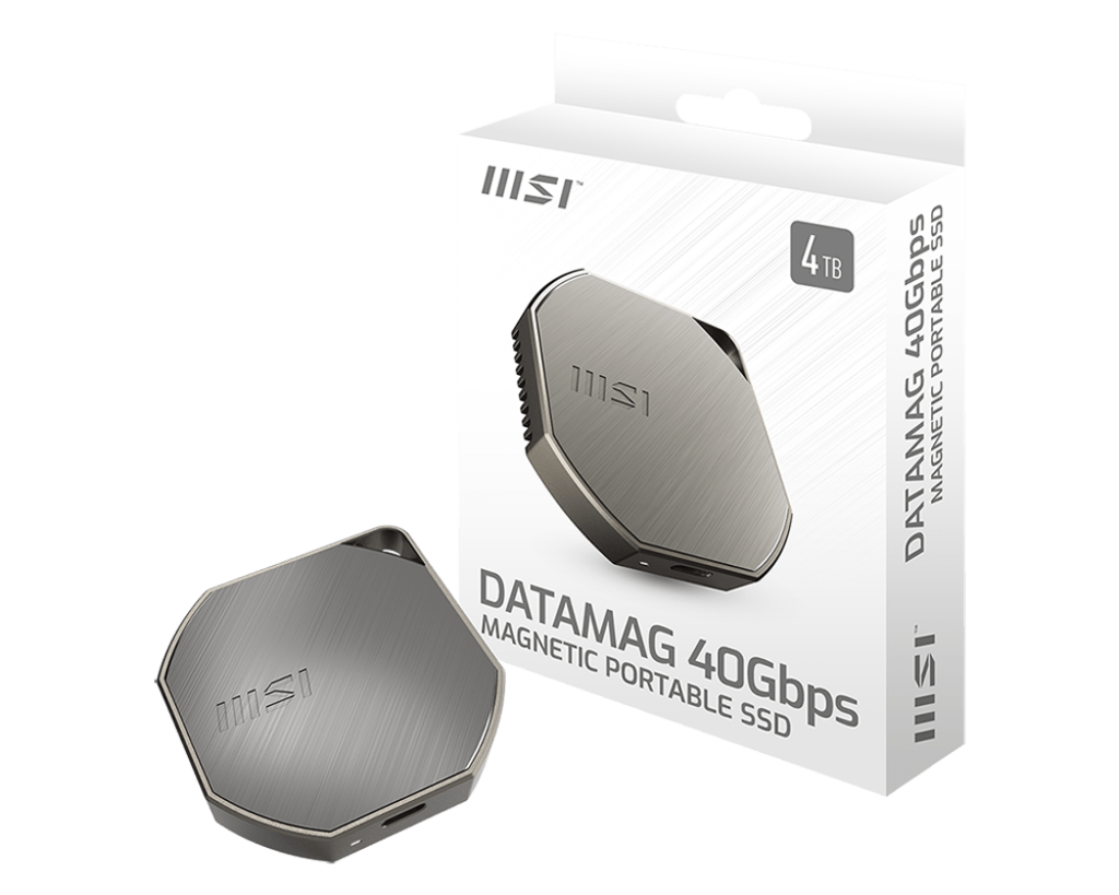 【新品上市】DATAMAG 40Gbps 1TB 磁吸式外接固態硬碟