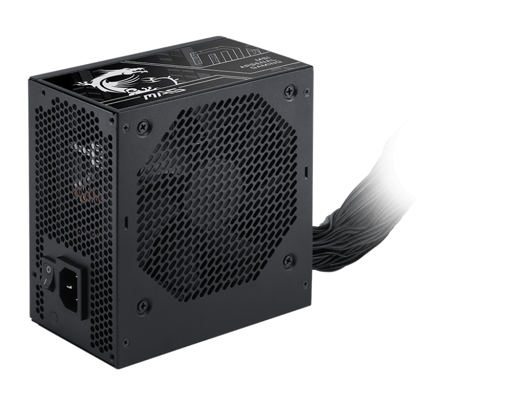 【福利品】MSI MAG A750BN PCIE5 III 微星750瓦電源供應器 (銅牌 / 支援PCIe 5.1 / ATX / 黑)