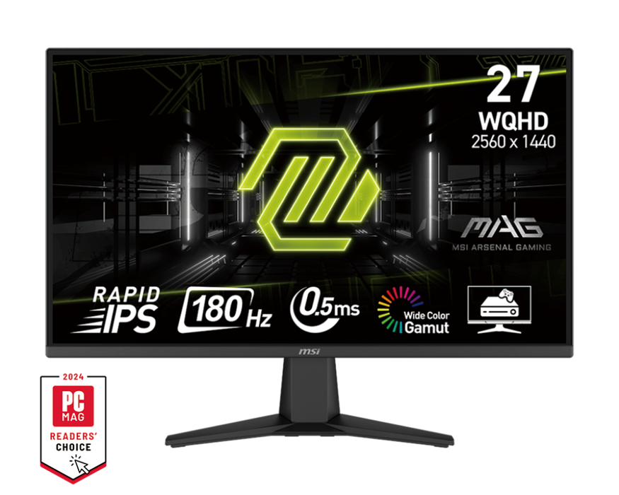 【新品上市】MAG 275QF 電競顯示器 ( IPS / 180Hz / 0.5ms / AI Vision )