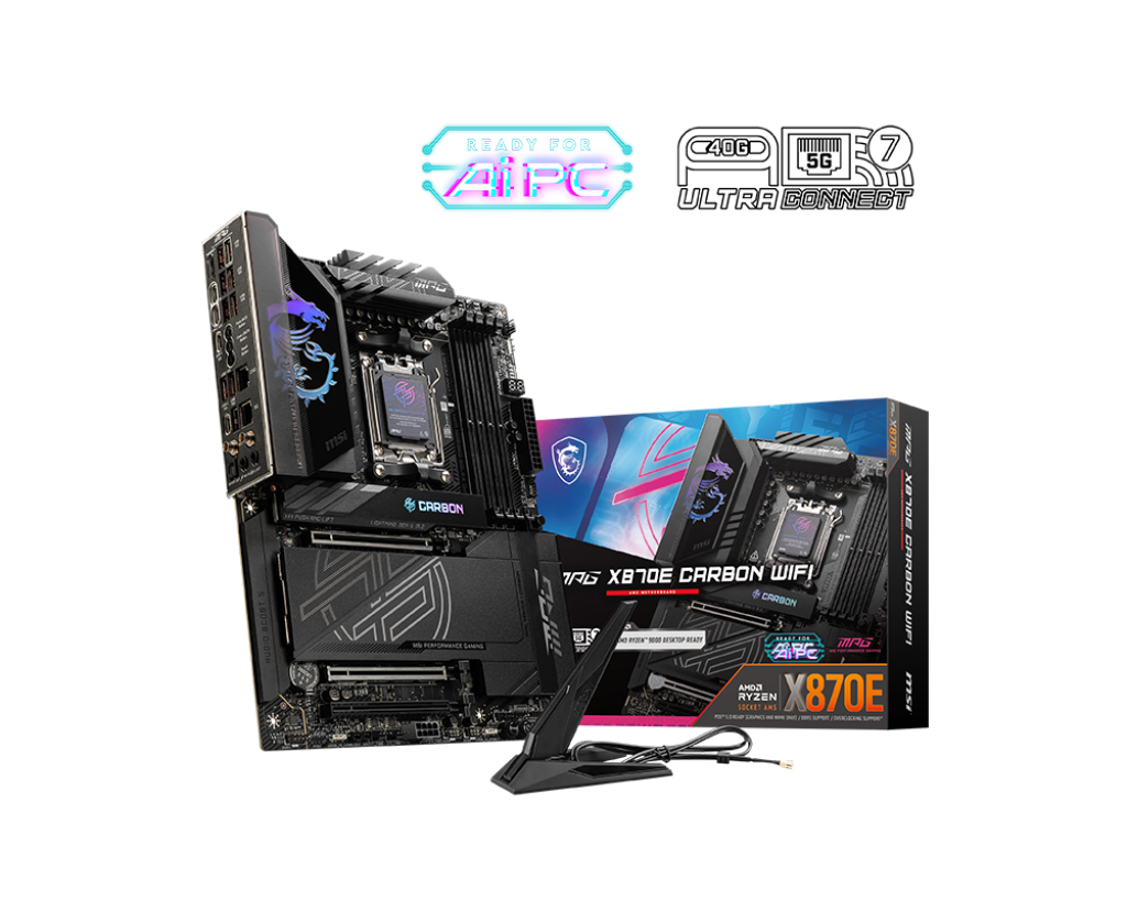 【新品上市】MPG X870E CARBON WIFI 微星主機板 (ATX / DDR5)