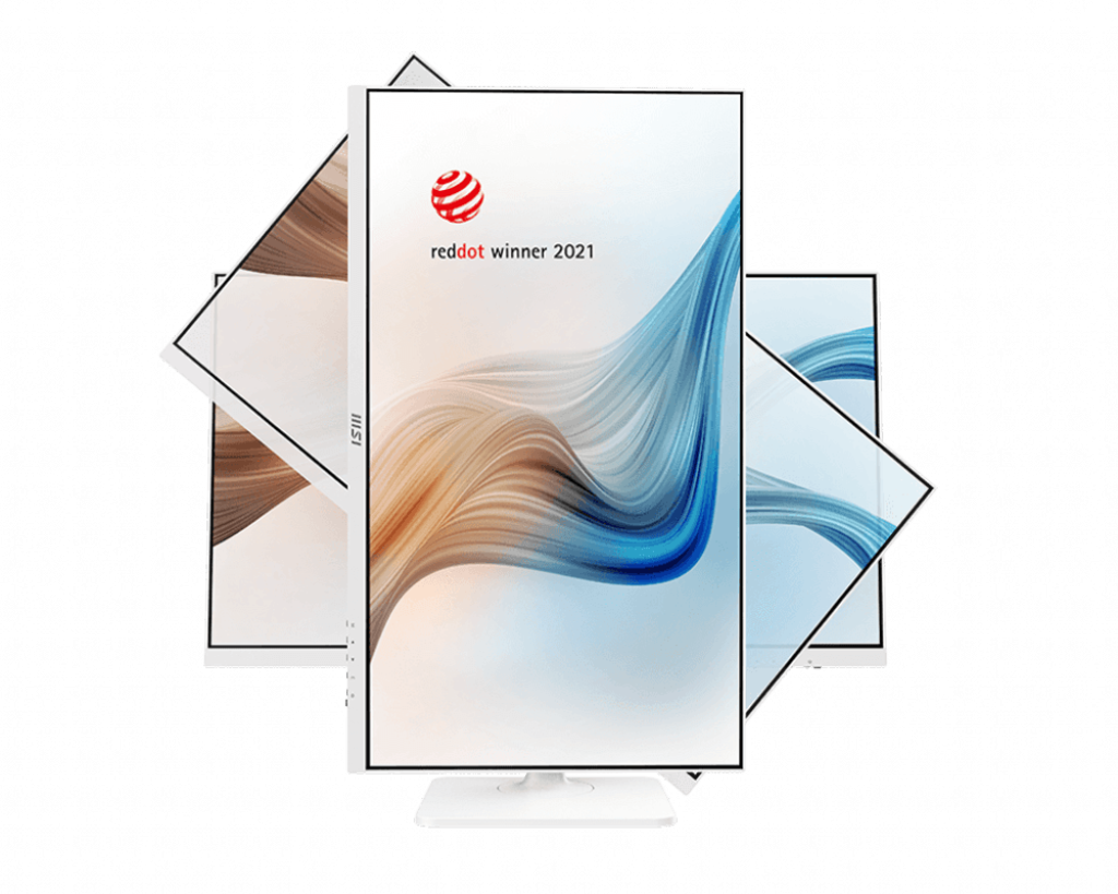 【2025熱銷推薦】Modern MD272XPW 旋轉美型顯示器 (27吋IPS/ 300尼特/ 護眼減藍光/ 人體工學支架/ TypeC65W充電/ 白)