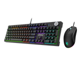 【新品上市】FORGE GK320 COMBO RED TC 電競鍵鼠組 (機械紅軸 / 12800DPI)