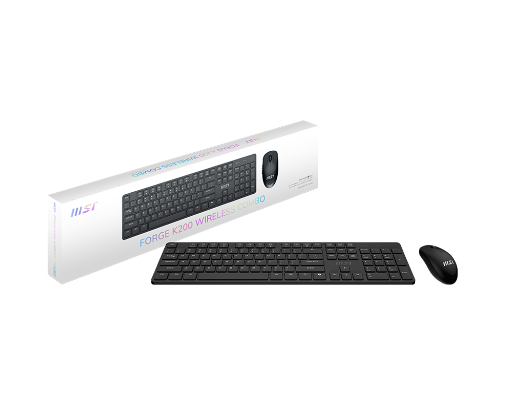 【會員限定優惠】FORGE K200 W COMBO TC 無線鍵鼠組