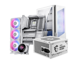 【尊榮登機箱活動】MSI DIY PACK 白色夢幻套裝 (VELOX 300R × X870E TOMAHAWK × P13 360 × A850GL PCIE5 x WHITE)