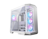 【福利品】MAG PANO 100R PZ WHITE 電腦機殼(270度全海景/ 支援背插/ 支援上方底部360水冷/ 前置TypeC/ 白)