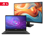 【限定商品組合】MSI COMMERCIAL NB PACK 微星商務筆電組合 (14吋U7+Win11Pro商務筆電 x 27吋FHD護眼螢幕)