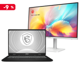 【限定商品組合】CreatorPro M16 HX C14VIG-075TW + Modern MD272QXPW 創作筆電組合