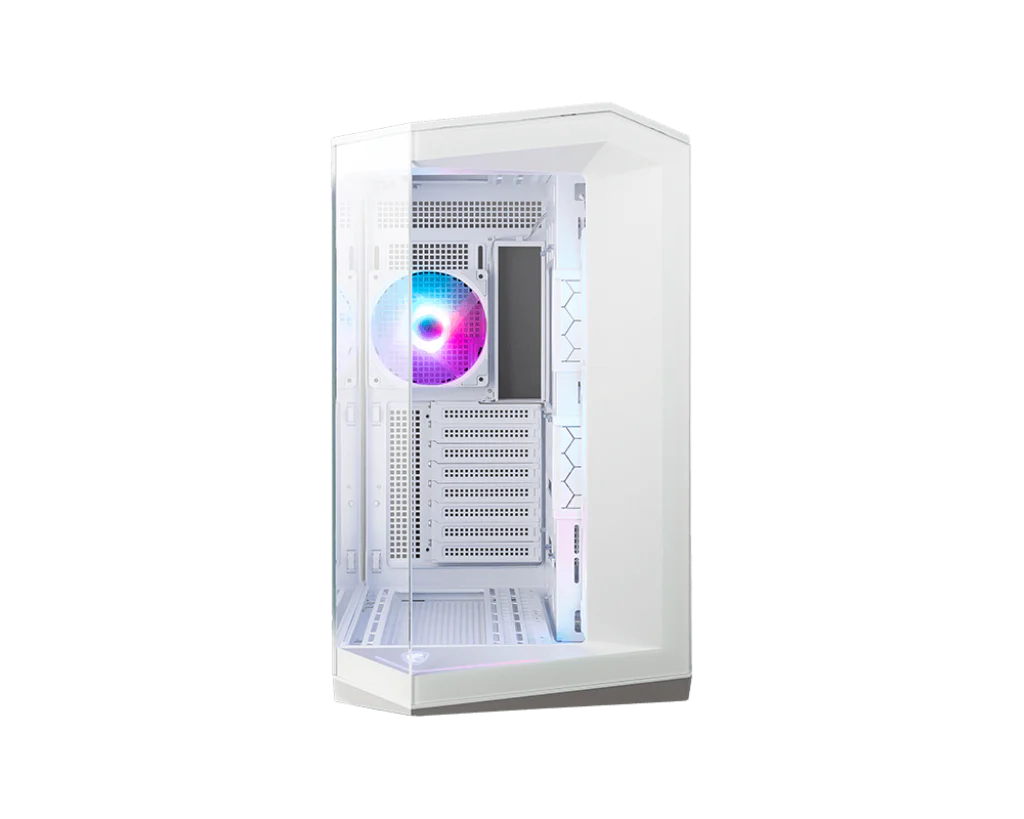 【福利品】MAG PANO 100R PZ WHITE 電腦機殼(270度全海景/ 支援背插/ 支援上方底部360水冷/ 前置TypeC/ 白)