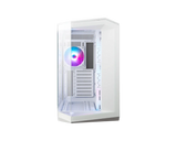 【福利品】MAG PANO 100R PZ WHITE 電腦機殼(270度全海景/ 支援背插/ 支援上方底部360水冷/ 前置TypeC/ 白)