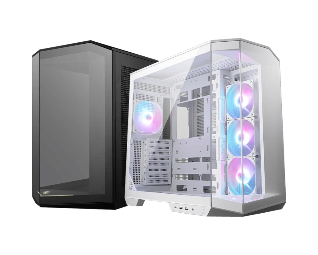 【福利品】MAG PANO 100R PZ WHITE 電腦機殼(270度全海景/ 支援背插/ 支援上方底部360水冷/ 前置TypeC/ 白)