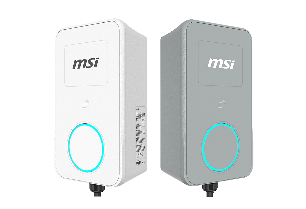 【訂製出貨】MSI Eco Life Type1 智慧AC充電樁 (7kW/ 非OCPP/ 透天家用版本/ 下單6 週後交貨)