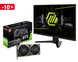 【限定商品組合】MSI GAMING BOOST PACK 微星電競螢幕顯卡加速套組 (27吋IPS+200Hz x RTX3060)