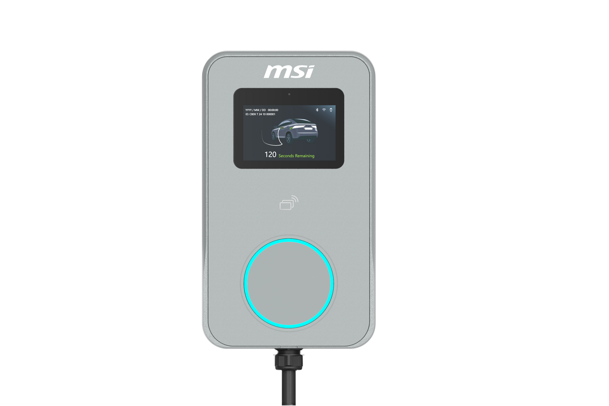 MSI Eco Premium Type 1 微星智慧AC充電樁 (灰)