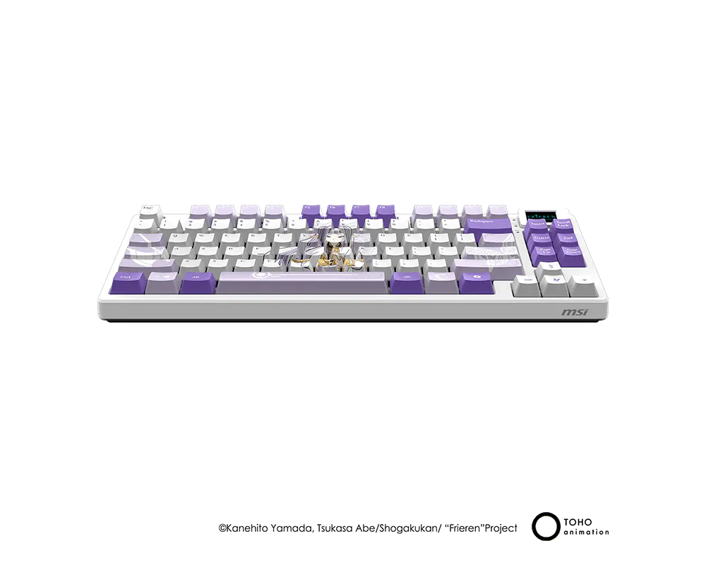 【限量預購登記】MSI FORGE TKL WIRELESS FRIEREN EDITION 微星電競鍵盤