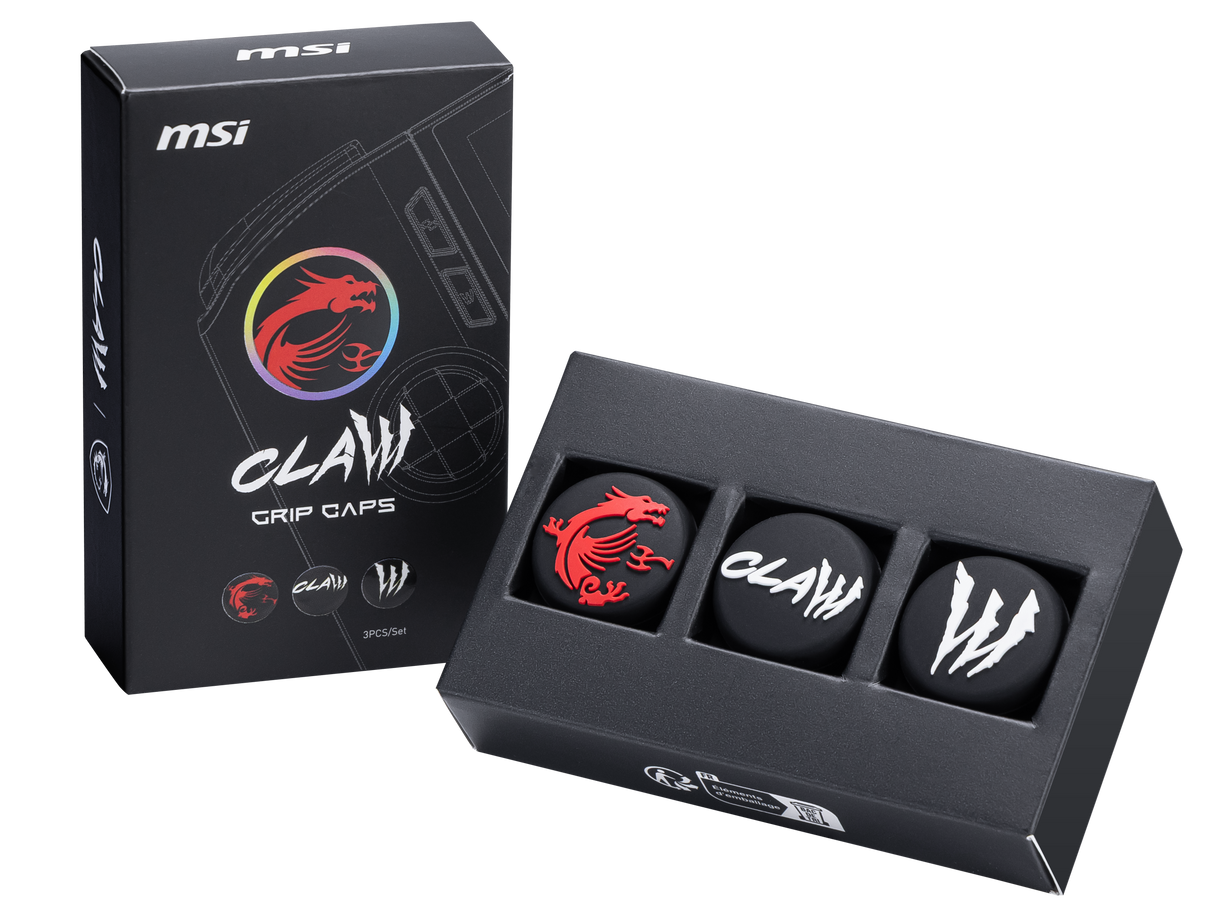 【掌機配件】MSI CLAW Grip Caps 掌機搖桿帽套 (3入組)