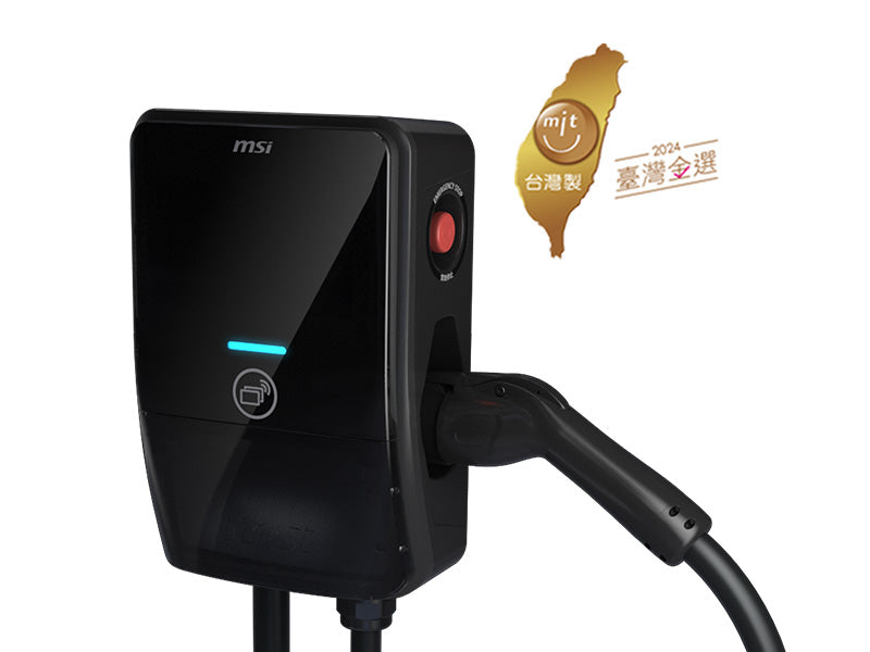 【新品上市】EV Life Plus 智慧AC充電樁 7kW Type2 槍線7.5m (含10m配線標準安裝)