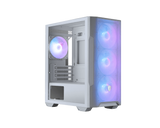 MAG FORGE M100R WHITE 電腦機殼 (鋼化玻璃/ HUB3+1ARGB風扇/ 白)