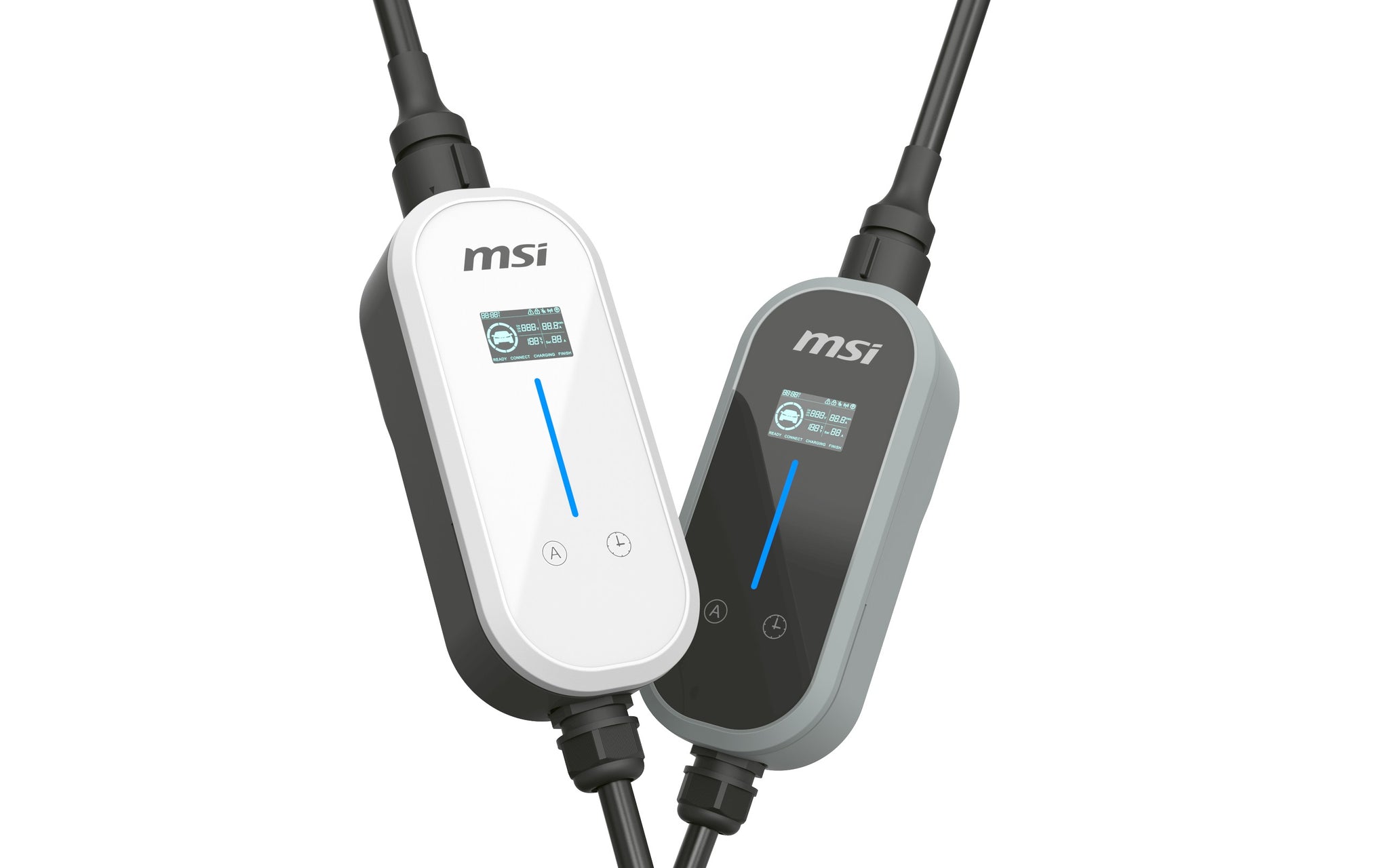 【新品上市】MSI EZgo Type1 可攜式充電樁 (7kW/ 32A電流/ 5米美規槍線)