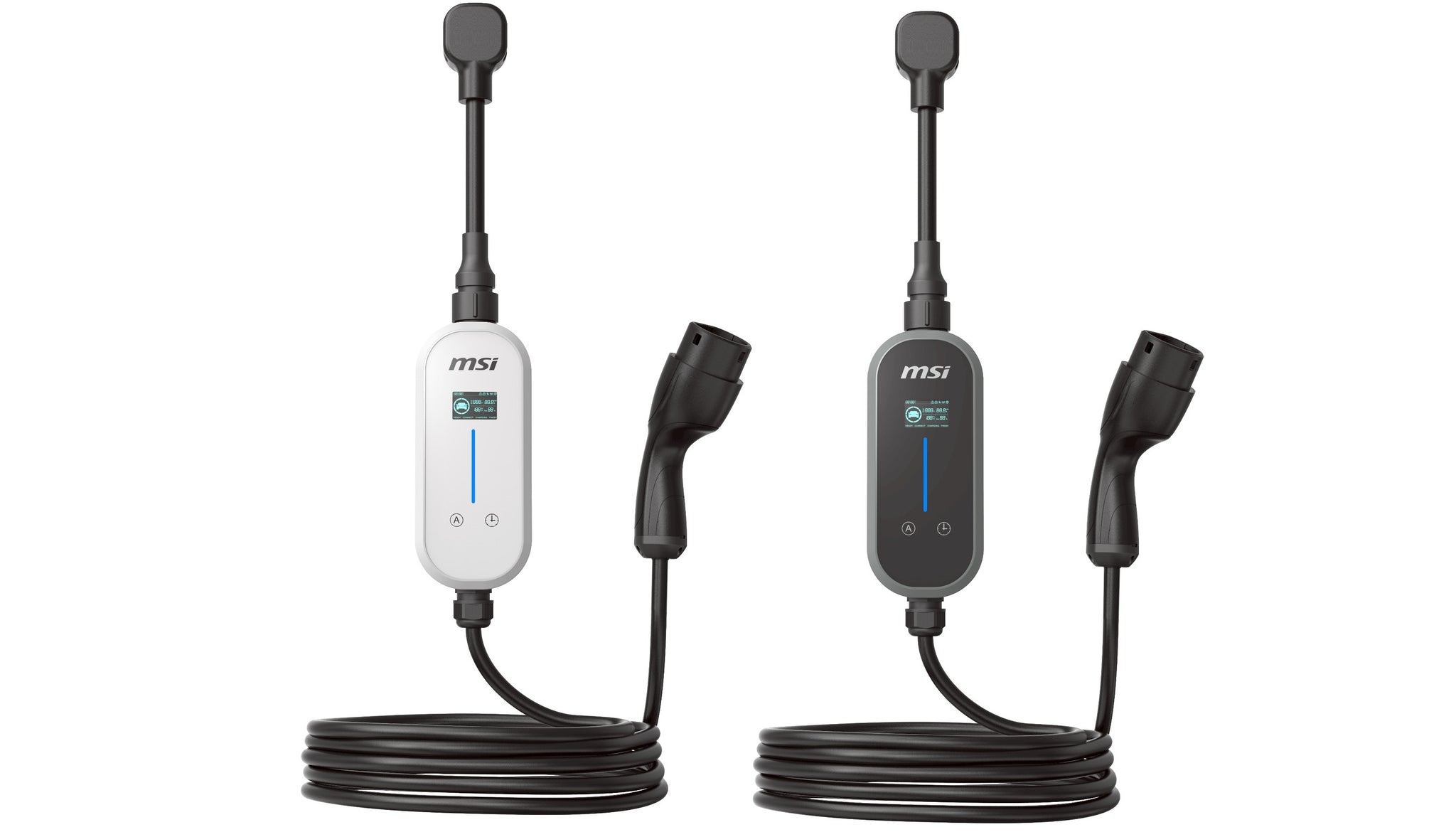 【2026熱銷推薦】MSI EZgo Type2 可攜式充電樁 (7kW/ 32A電流/ 5米歐規槍線)