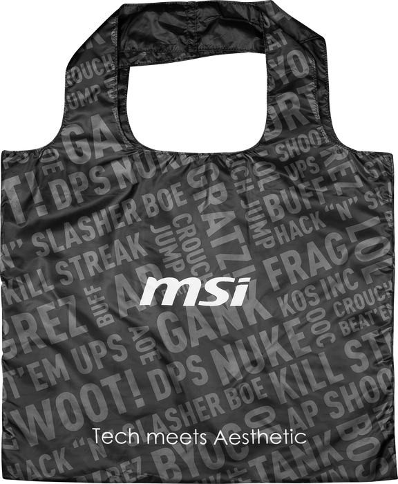 微星折疊購物袋 (非賣品)