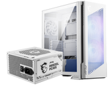 【贈微星小龍桌曆】MSI DIY PACK 白色機箱電源組合 (VELOX 300R × A850GL PCIE5 x WHITE)