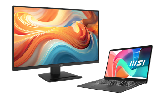 【微星商務套裝組合】Modern 15 x PRO MP273L E14 商務筆電螢幕組合