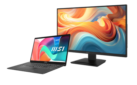 【微星商務套裝組合】Modern 15 x PRO MP273L E14 商務筆電螢幕組合