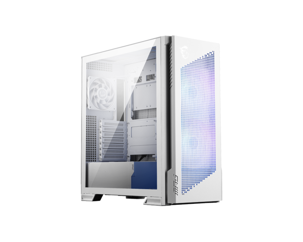 【贈微星小龍桌曆】MSI DIY PACK 白色機箱電源組合 (VELOX 300R × A850GL PCIE5 x WHITE)