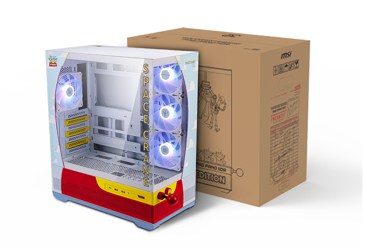 【限定商品組合訂製出貨】MAG PANO TOY STORY EDITION 玩具總動員DIY組合機（MSI原廠零件｜含組裝與保固服務｜下單2周內交貨）