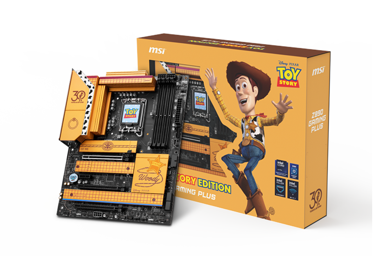 【限定商品組合訂製出貨】MAG PANO TOY STORY EDITION 玩具總動員DIY組合機（MSI原廠零件｜含組裝與保固服務｜下單2周內交貨）