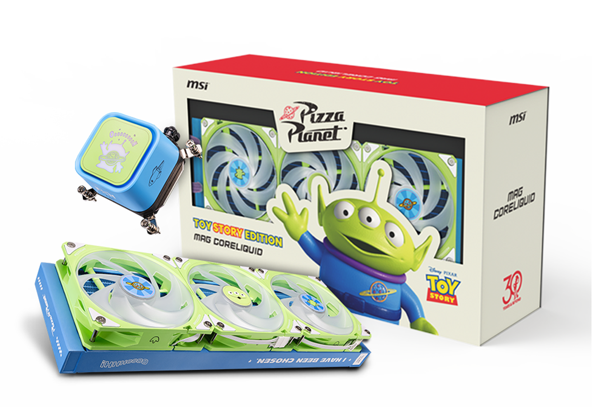 【限定商品組合訂製出貨】MAG PANO TOY STORY EDITION 玩具總動員DIY組合機（MSI原廠零件｜含組裝與保固服務｜下單2周內交貨）