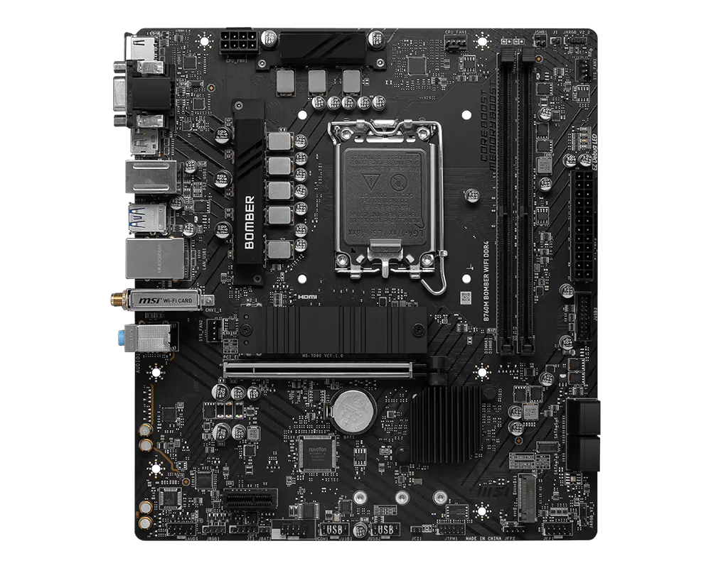 【EZDIY限定】B760M BOMBER WIFI DDR4