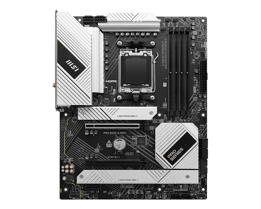 【2026熱銷推薦】MSI PRO B650-A WIFI 微星主機板