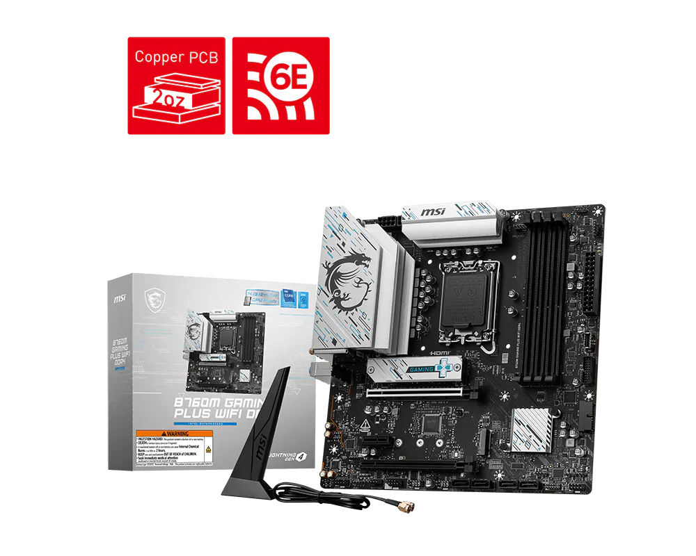 【EZDIY限定】B760M GAMING PLUS WIFI DDR4