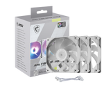 MAG F120 ARGB WHITE-3RW 機殼散熱風扇 (白)