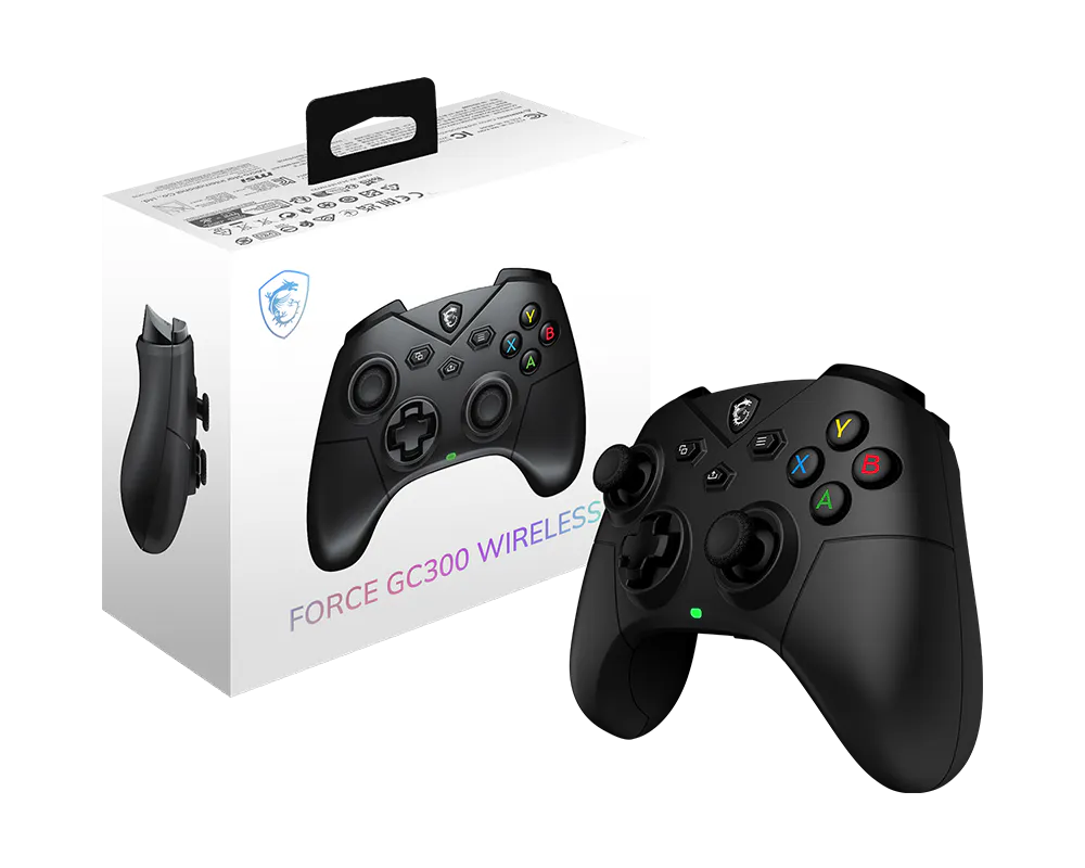 MSI FORCE GC300 WIRELESS 微星無線遊戲手把 (黑)