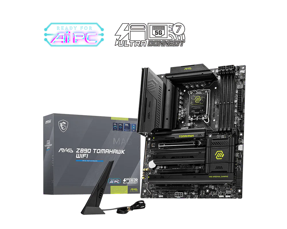 MSI MAG Z890 TOMAHAWK WIFI 微星主機板 ( ATX / LGA1851 / DDR5 / PCIe 5.0 )