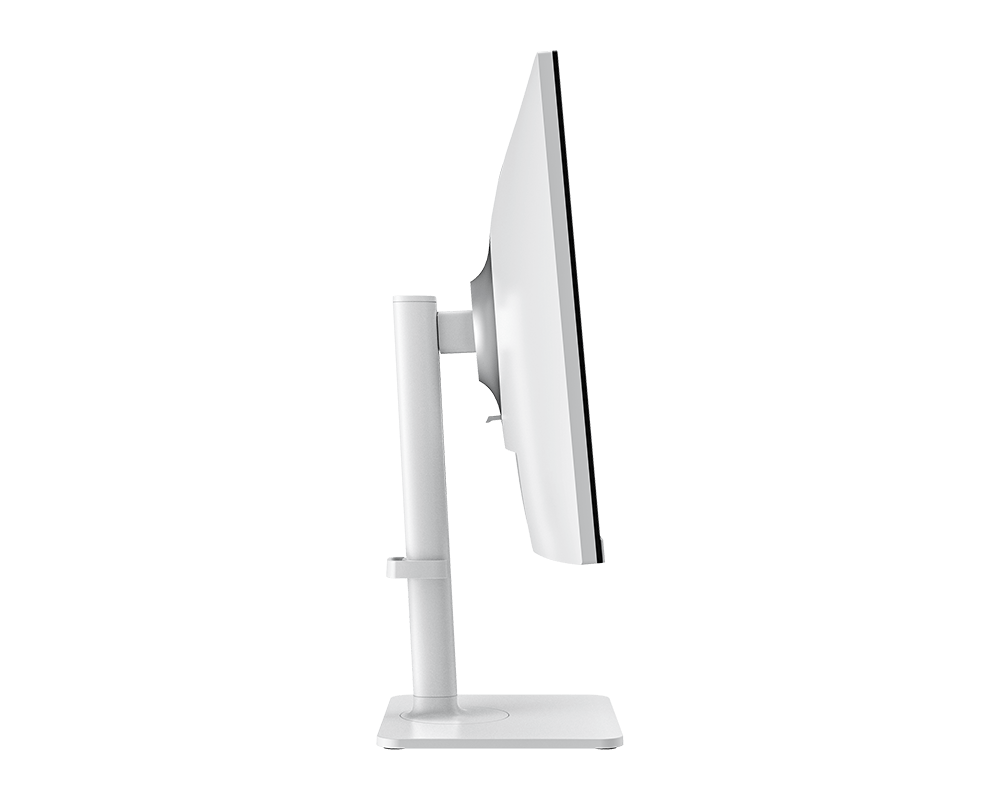 【2025熱銷推薦】Modern MD272UPHW 旋轉美型商用顯示器 (27吋/ 4K/ HDR400/ KVM/護眼減藍光/ TypeC98W充電/ 白)