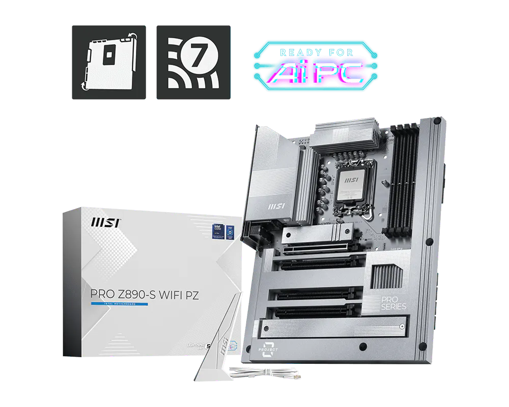 【EZDIY限定】MSI PRO Z890-S WIFI PZ 微星主機板