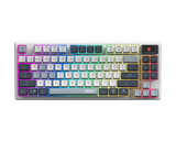 【新品】MSI FORGE GK600 TKL WIRELESS SKY TC 微星多功能機械式鍵盤 ( 三模無線 / 無數字鍵設計 / 電量顯示螢幕 )